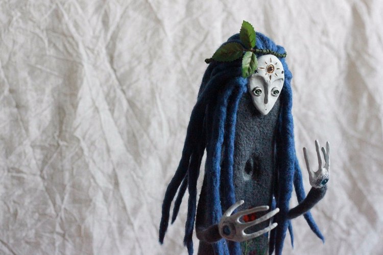 Отражение. Авторская кукла