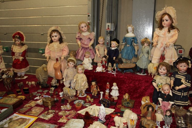 Выставка мишек, кукол и кукольной миниатюры в Голландии 2017 - часть третья