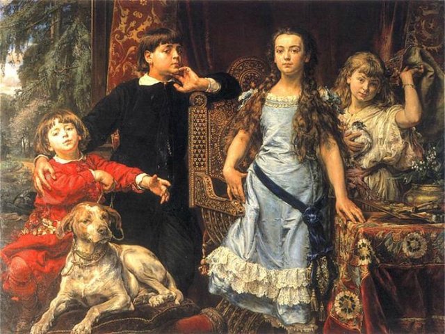 Детский портрет в живописи