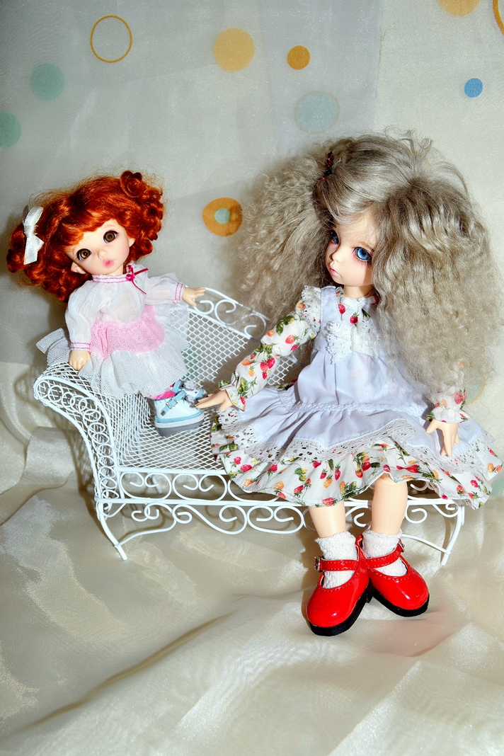 Моя BJD-малышня – сестрёнки Анте от Fairyland (фото 6)
