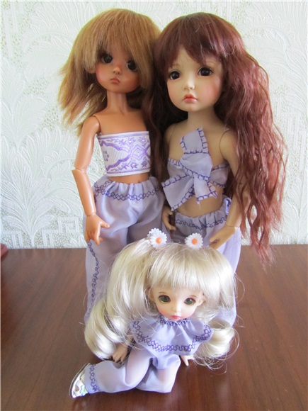 Сиреневое настроение | Бэйбики Сиреневое настроение — Одежда и обувь для кукол BJD (БЖД): 1/3