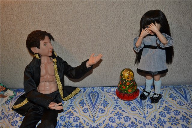 Как Татьяна и Ева примеряют новые платья. Iplehouse BJD Elin (фото 3)