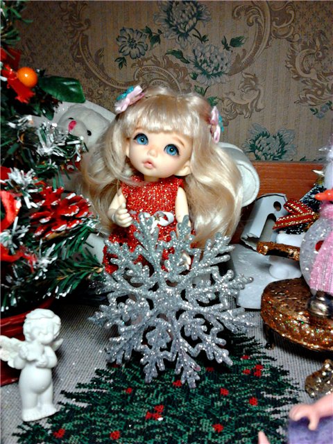 Мама,скоро Новый Год? Кукла бжд PukiFee Ante | Бэйбики Мама,скоро Новый Год? Кукла бжд PukiFee Ante (фото 3)