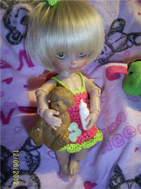 Малышка Джинни приехала! Кукла БЖД