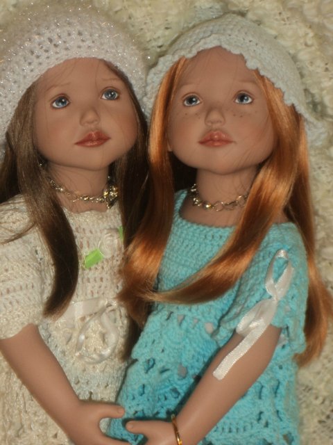 Мои игровые куколки Tania и Katelin от Zwergnase