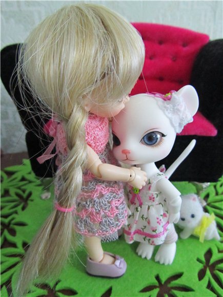 Розовая сказка для маленькой девочки