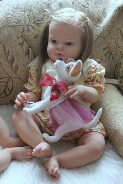 Сестенки Арианночки. Куколки реборн Виктории Вишни (фото 10)