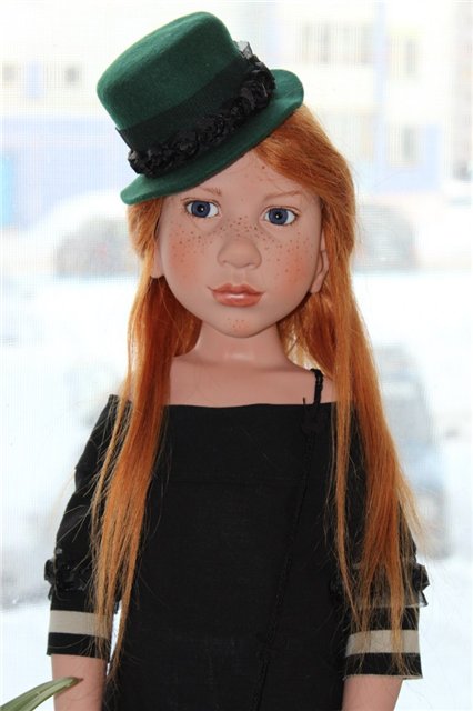 Коллекционная кукла ВЕРУШКА от Цвергназе. Моя рыжая Бестия