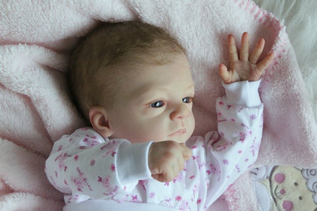 Розана - цветочек, роза... Куколка реборн Виктории Вишни