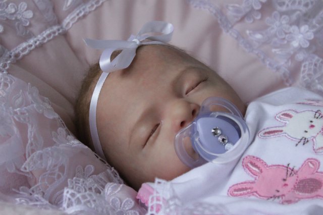 Спящая красавица Джульетта! Куколка реборн Виктории Вишни