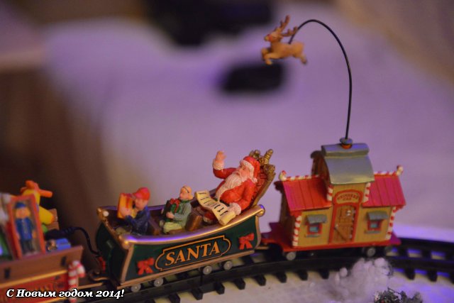 Новогодняя сказка "В гости к Санте" для дочки в сопровождении Шерри