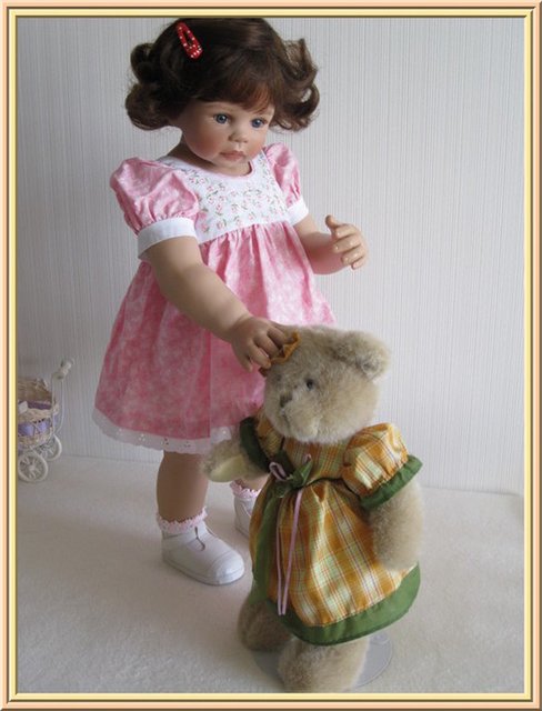 Мой нежный весенний цветочек! Малышка Michaela от Monika Levenig (фото 4)