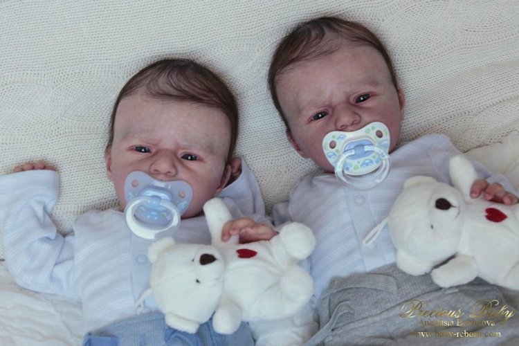 Двойное счастье! Куклы реборн Анастасии Бочковой