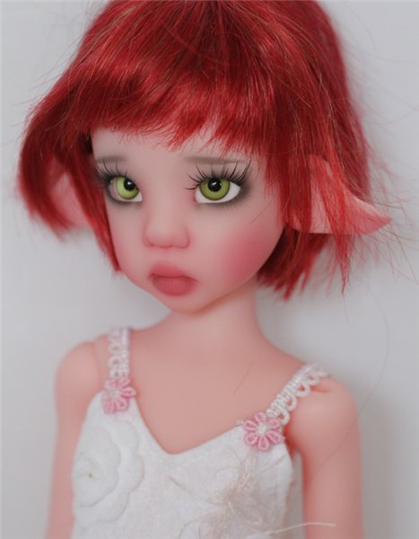 Преордер на ярко-розовую Лариссу фавна от Kaye Wiggs! Laryssa Faun in Shell Pink (фото 3)