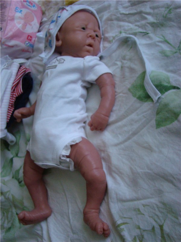 Силиконовая малышка - Процесс работы от Кондрашовой Ирины