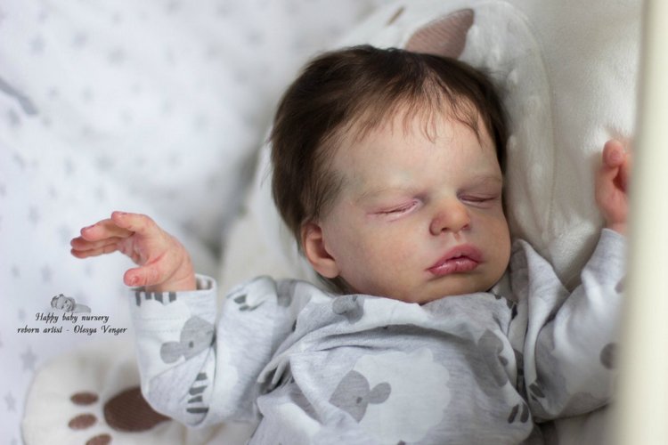 Настюшка - Прелестюшка. Кукла реборн Олеси Венгер