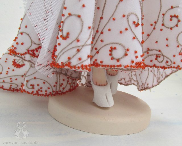 Шарнирная кукла Иоанна — Авторские шарнирные куклы своими руками: лепка (фото 8)