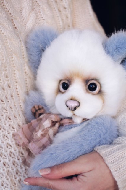 Медвежонок Митюшка. Авторские игрушки Татьяны Матляк (фото 4)