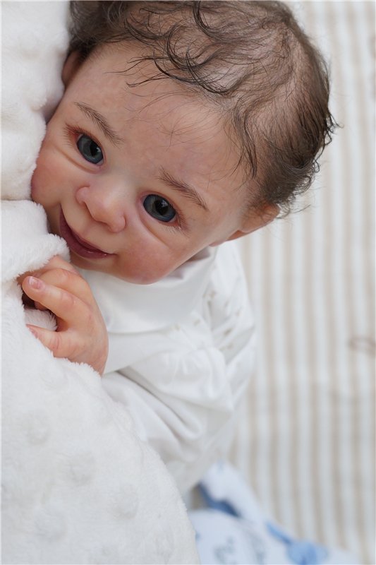 Еще одна улыбашка. Кукла реборн Наталии Коноваловой