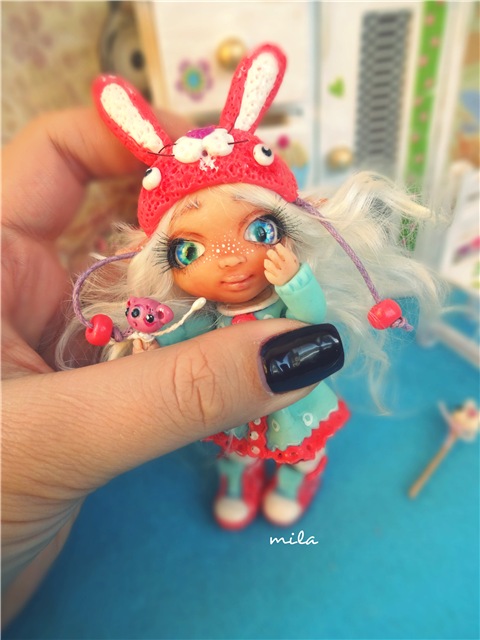 Новые авторские куклы из полимерной глины от Милы (фото 6)