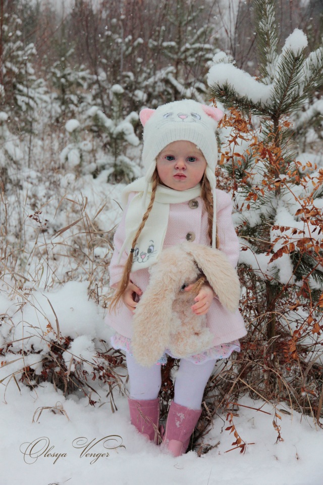 Любите ли вы Зиму так, как люблю ее я? Нэлли, кукла реборн Олеси Венгер