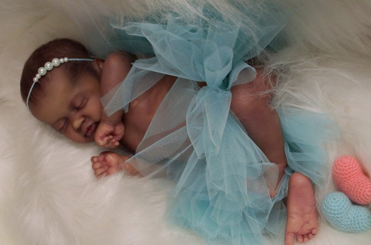 Мой первый этнический малыш. Куклы реборн Ольги Коновниной (фото 10)