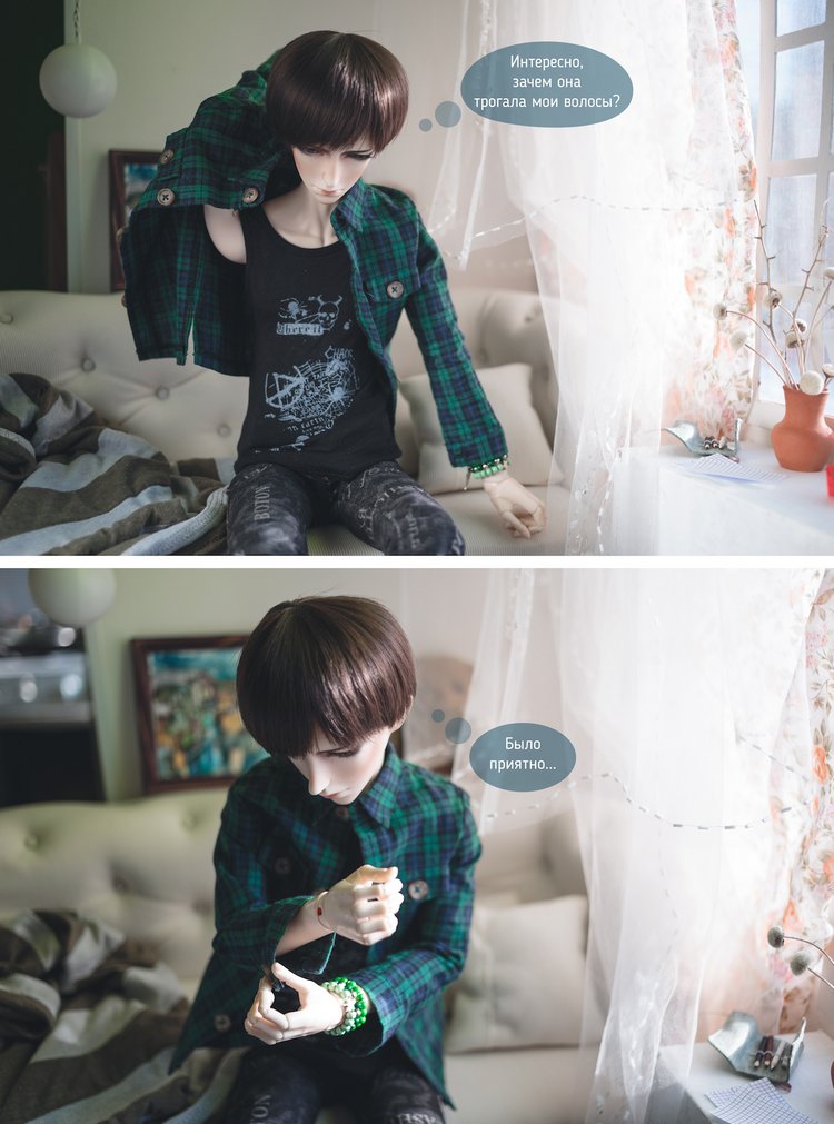 Ты спишь — Фотоистории с куклами BJD (БЖД): сериалы