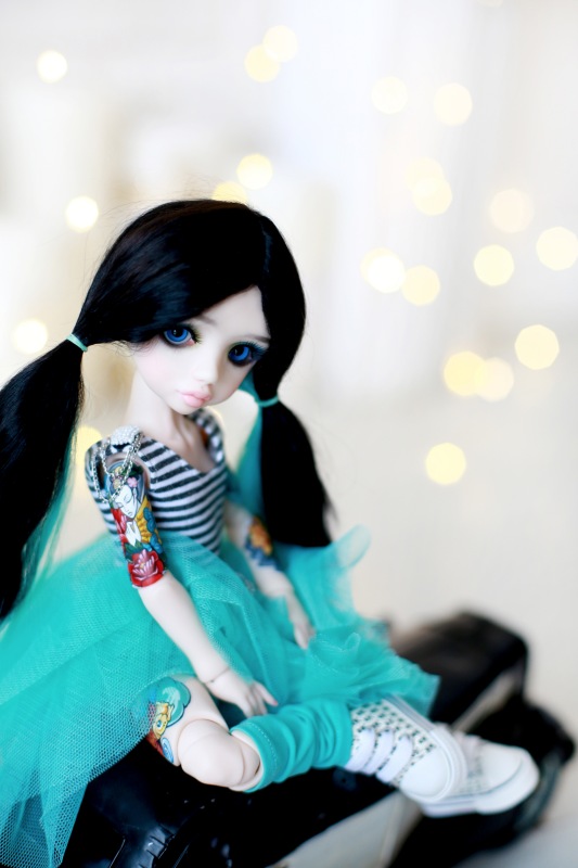 Знакомьтесь, сестренка Элли - Энни или Эмми? Авторские шарнирные куклы (фото 6)