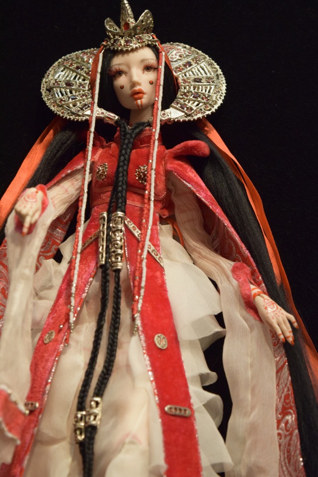 VII Московская международная выставка "Искусство Куклы". Портреты кукольной души или незримый диалог. Часть 2