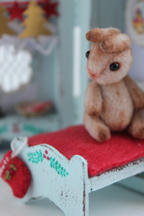 Рождественская коробочка — Румбоксы и кукольные интерьеры: фото (фото 4)