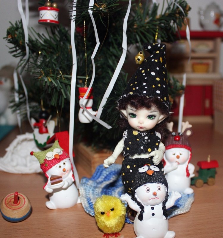 Новый год по-домашнему — Домашние коллекции кукол: фото собраний (фото 8)