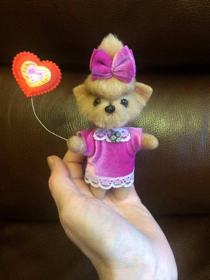 Мои игрушки валянием из шерсти. Сухое валяние