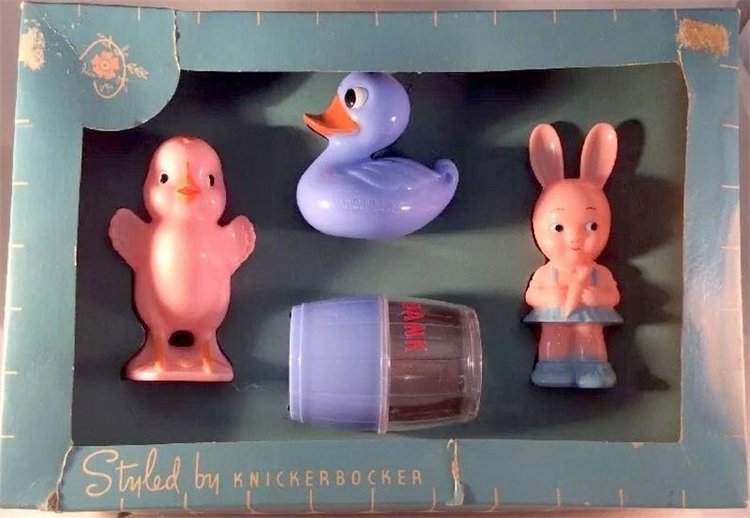 Винтажные игрушки компании "Knickerbocker", США. Продолжение