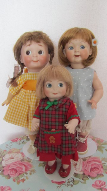 Интернациональная семейка Гугликов . Антикварные куклы (фото 8)