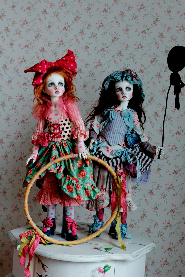 Небесные создания ООАК Val Zeitler by Dollstown - в стиле steampunk