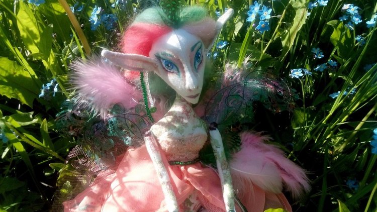 Коллекция кукол "Свет и Тень Хрустального Озера": Свет Кристалла