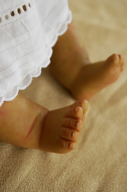 "Новая жизнь забытой куклы" Малышка готова (фото 4)