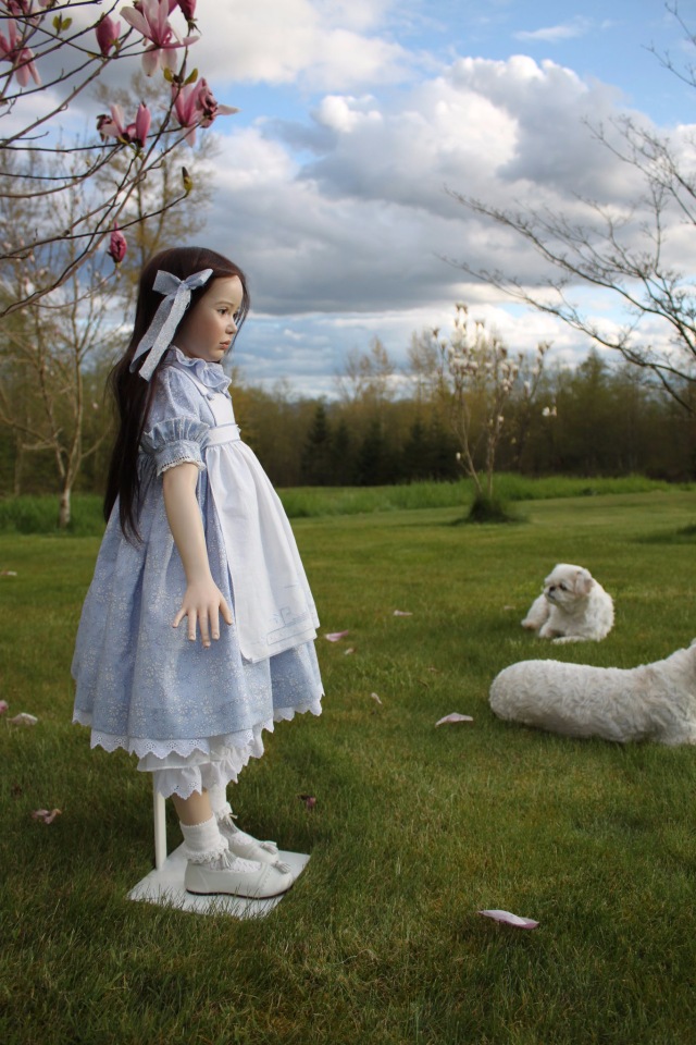 Процесс создания фарфоровых кукол - Джинн Гросс (Jeanne Gross). Часть Часть седьмая - Дети Цветов