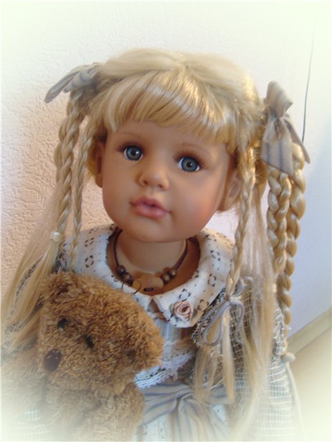 Девочка Евочка — Куклы Hildegard Gunzel (Гюнцель) из винила: Gotz (фото 2)