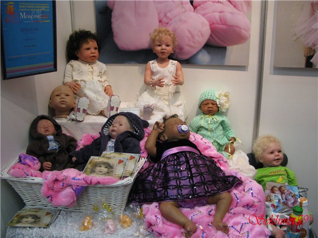 VI Московская международная выставка-ярмарка кукол и медведей Тедди «Moscow Fair 2012» в Москве 2012: впечатления и