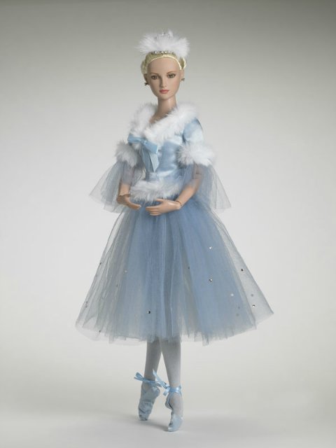 Голубая танцовщица или Магия балета. Фарфоровая коллекционная кукла от Донны Руберт