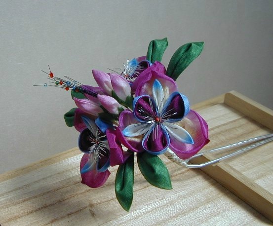 Kanzashi - японское искусство создания красоты (фото 3)