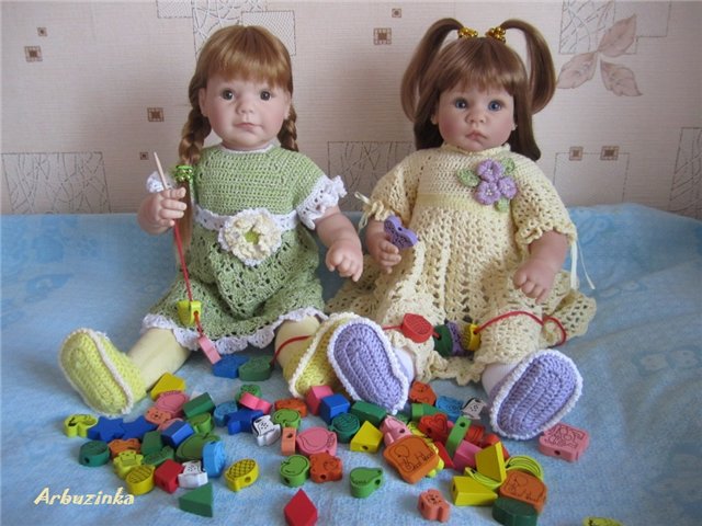 Моя малышка Златочка — Одежда и обувь для кукол своими руками: фото (фото 7)
