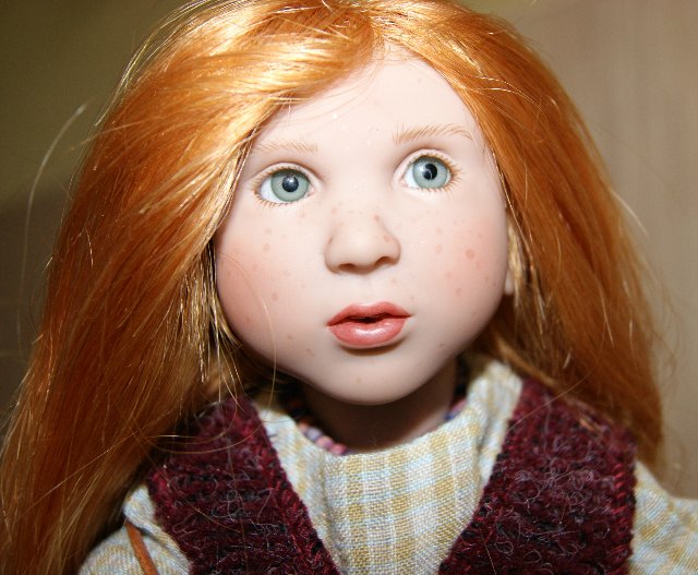 Коллекционная кукла Amelie - мое рыжее облачко