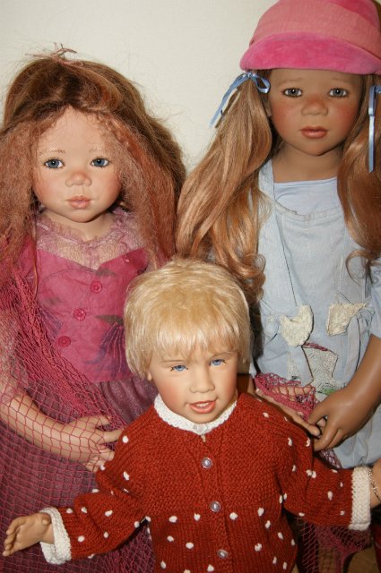 TIPPI - краса... русая коса, русалка из серии Atlantis от Annete Himstedt