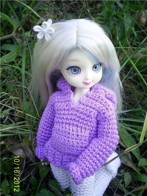 Сиреневый туман... Обновки для куклы БЖД (фото 5)