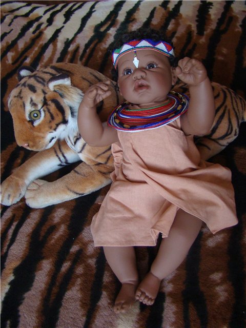 Африканская принцесса - Кения. Коллекционная кукла Ли Миддлетон (фото 3)