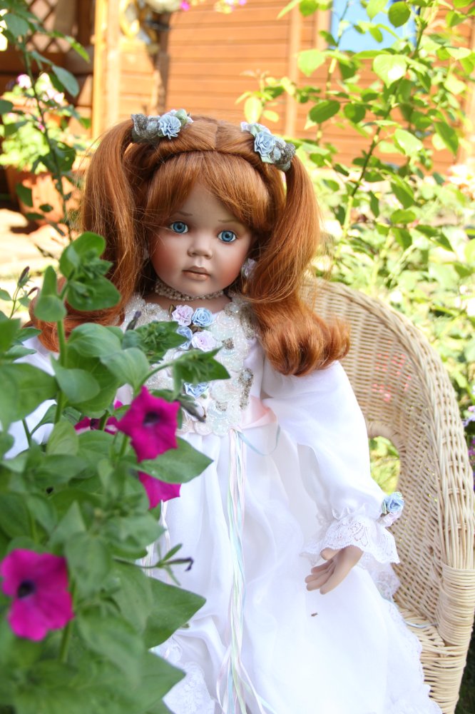 Очаровательная Ангелика — Фарфоровые куклы Donna Rubert (Руберт): The Doll Artworks (фото 5)