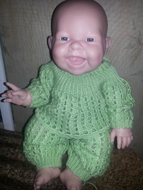 Как я Лолочке штанишки вязала | Бэйбики Как я Лолочке штанишки вязала (фото 7)