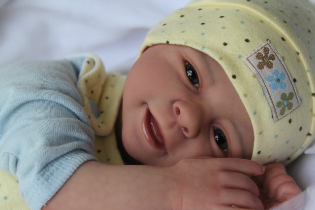 Мальчишечка Улыбашечка:)куклёныш Элины Кудрявцевой